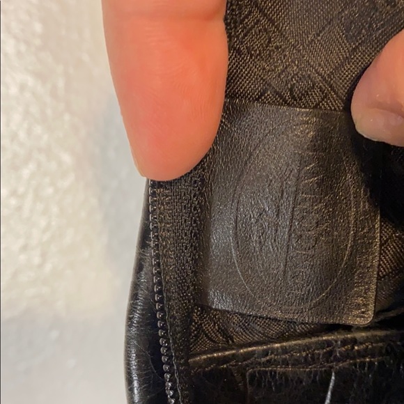 Longchamp Croc Roseau Side Zip Toggle Shoulder Bag - Picture 9 of 16